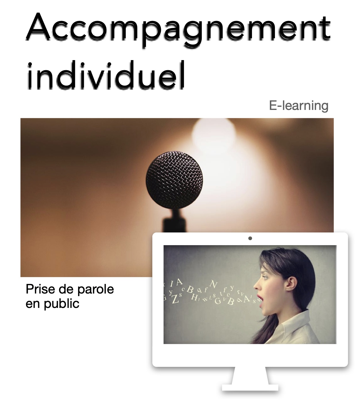 Accompagnement individuel "Prise de parole en public"