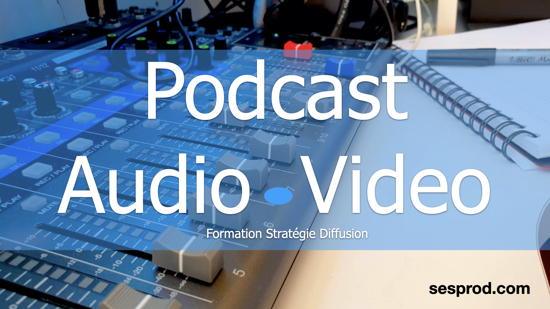 formation et accompagnement individuel sur la production de podcast video et audio